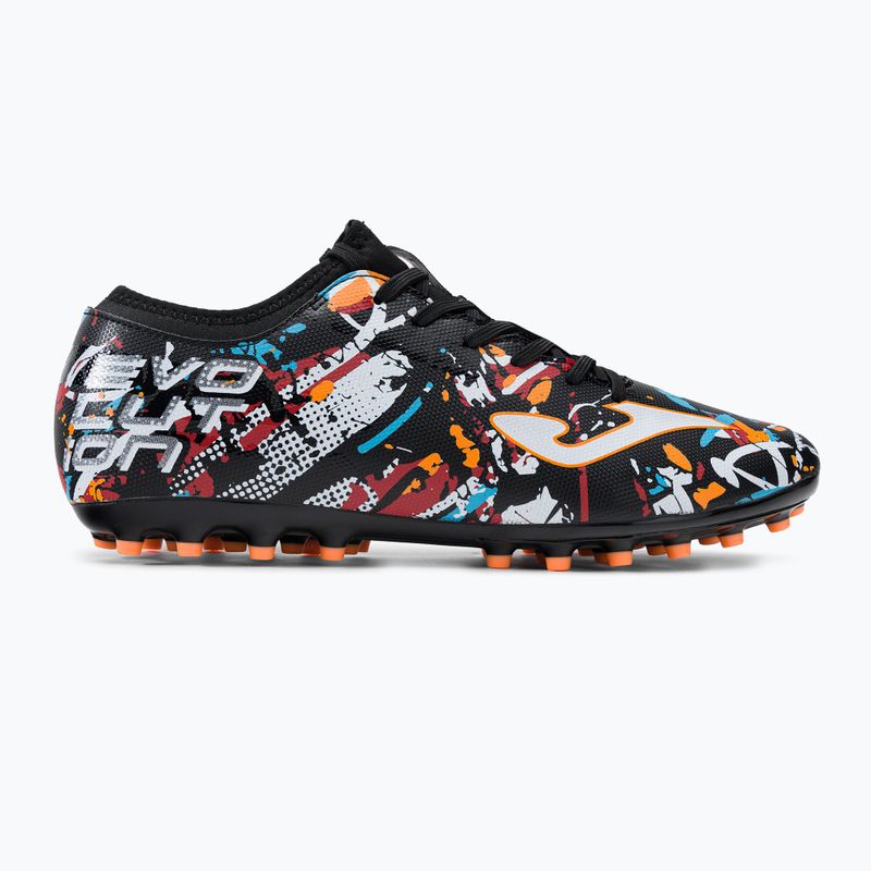 Joma Evolution AG мъжки футболни обувки черно/бяло/червено 2