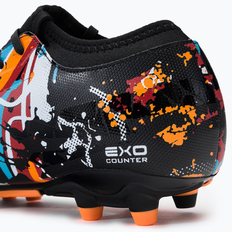 Joma Evolution FG мъжки футболни обувки черно/бяло/червено 10