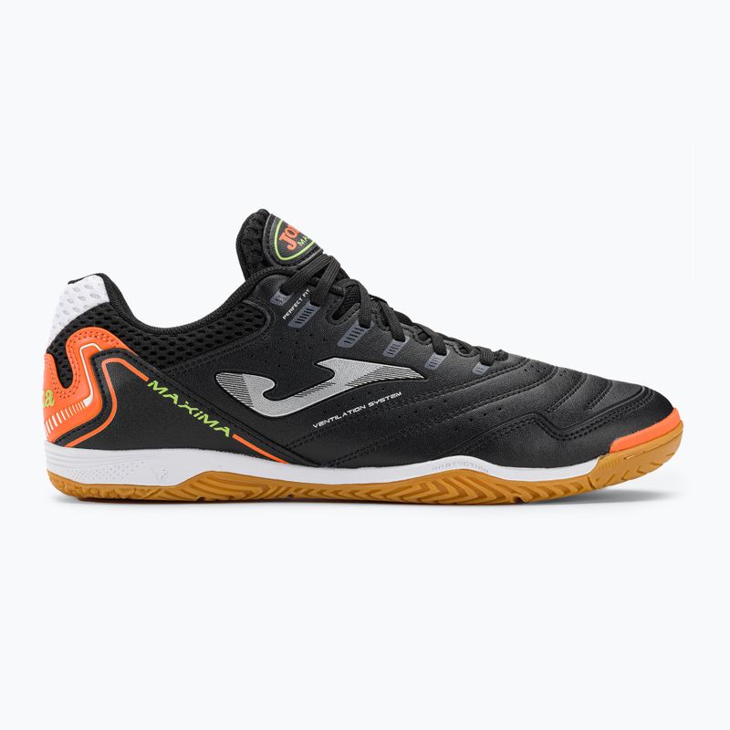 Мъжки футболни обувки Joma Maxima IN black/orange 2