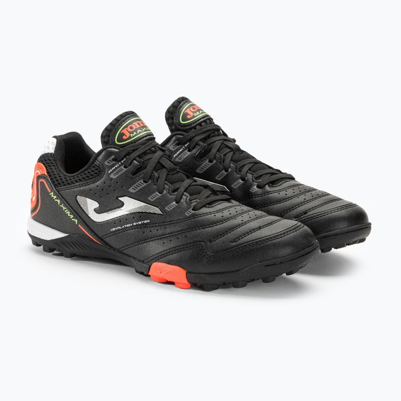 Мъжки футболни обувки Joma Maxima TF black/orange 5