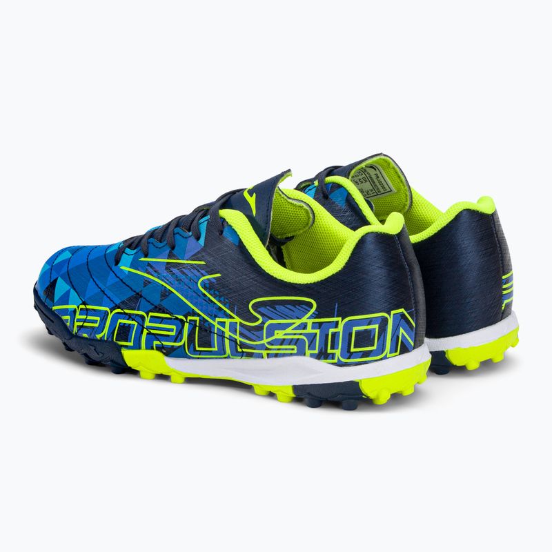 Детски футболни обувки Joma Propulsion TF тъмножълт/жълт 3