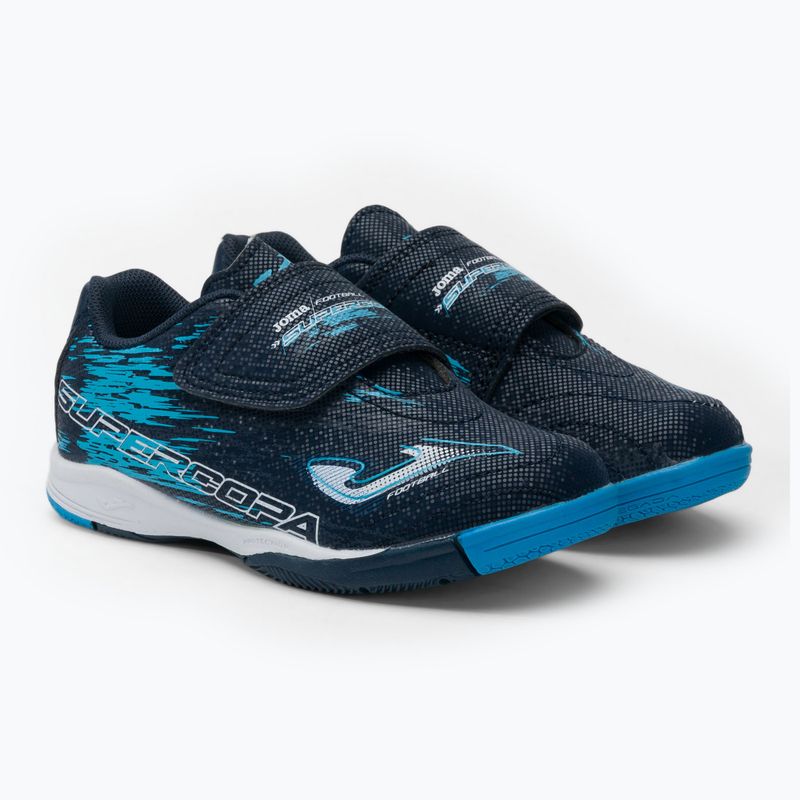 Детски футболни обувки Joma Super Copa IN navy 4