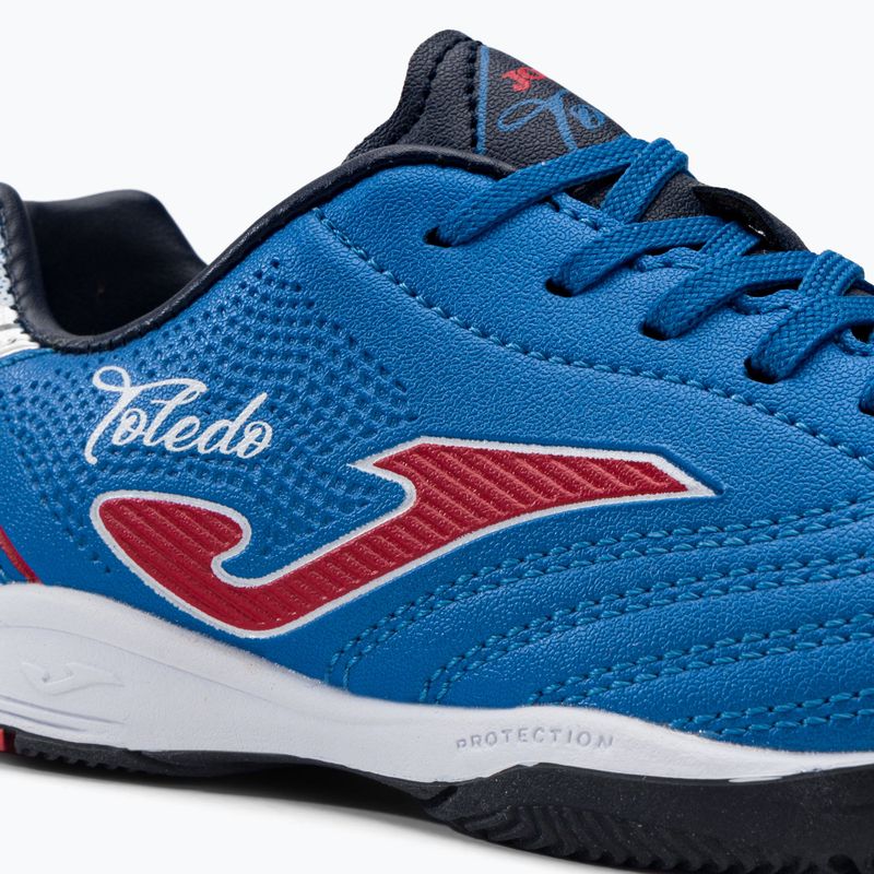Детски футболни обувки Joma Toledo IN royal/red 10