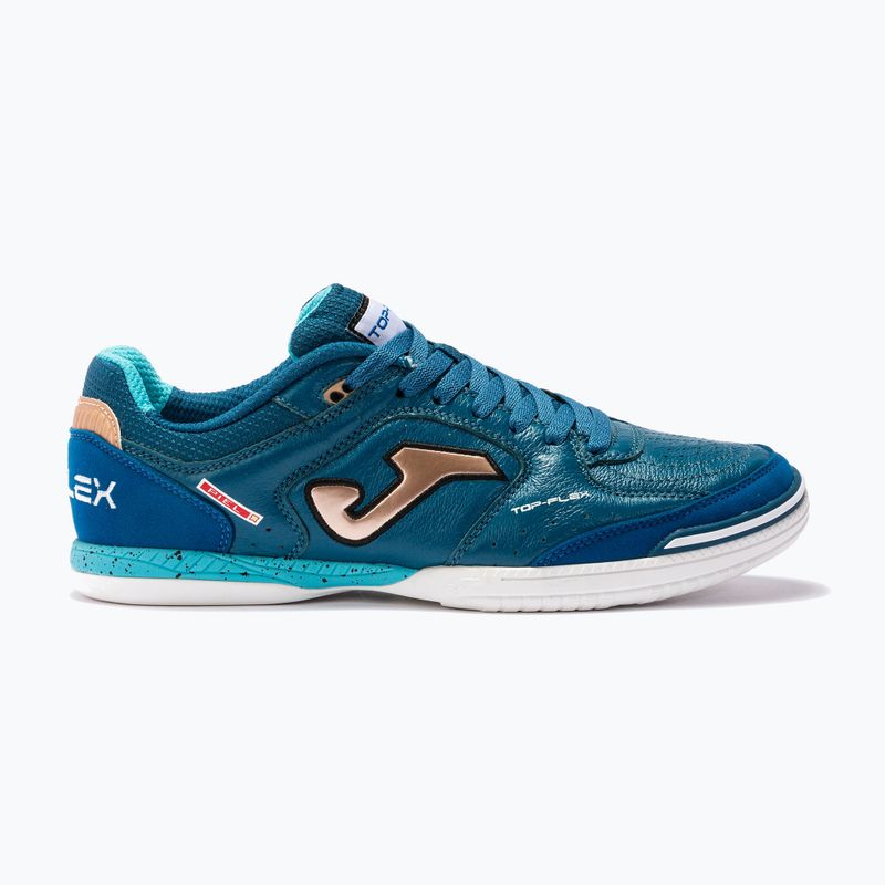 Мъжки футболни обувки Joma Top Flex IN petroleum/gold 11