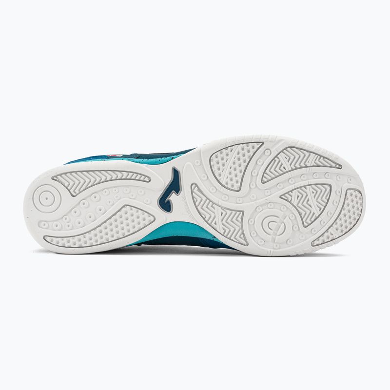 Мъжки футболни обувки Joma Top Flex IN petroleum/gold 5