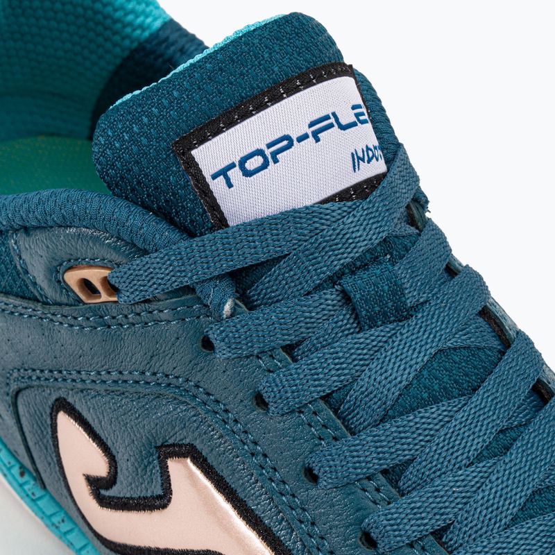 Мъжки футболни обувки Joma Top Flex IN petroleum/gold 8