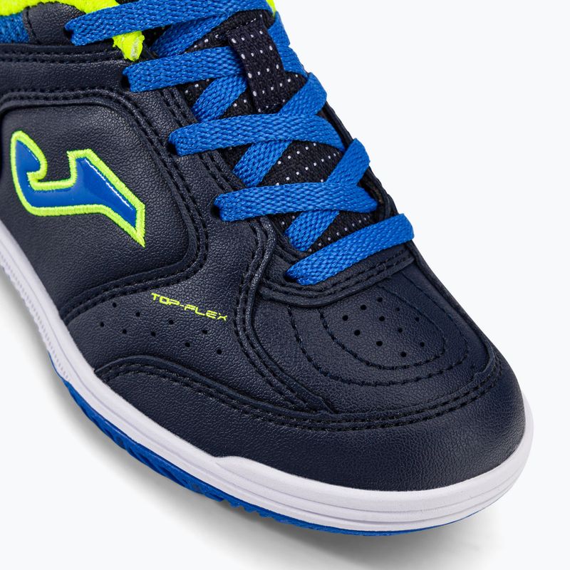 Детски футболни обувки Joma Top Flex IN navy/yellow 7
