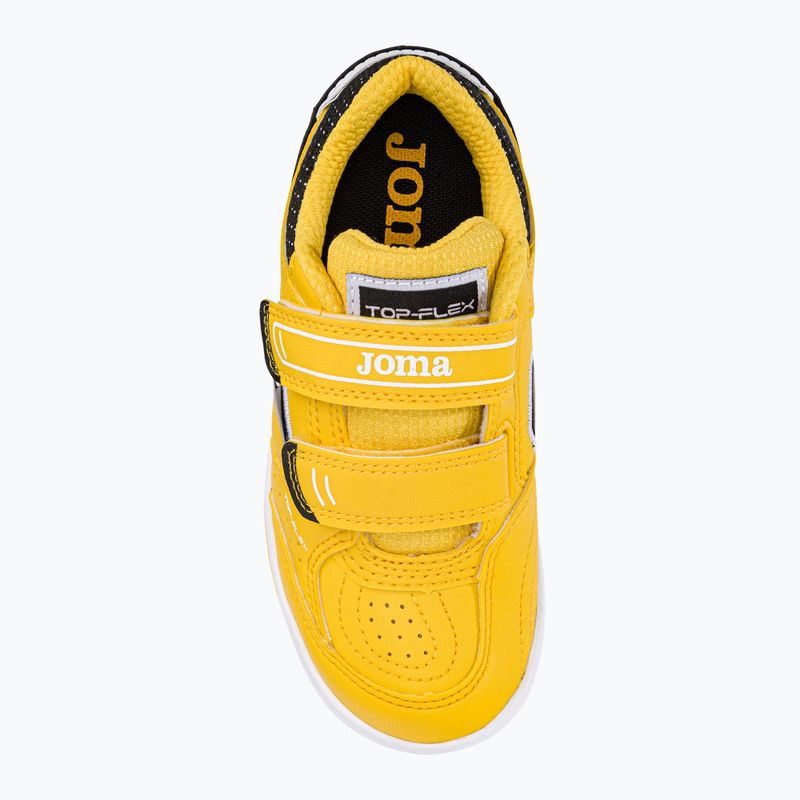 Детски футболни обувки Joma Top Flex IN оранжево/шафран/черно 6