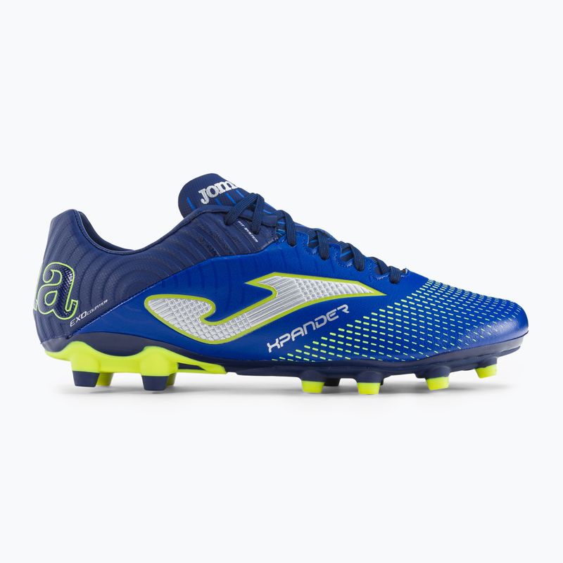 Joma мъжки футболни обувки Xpander FG royal/green fluor 2