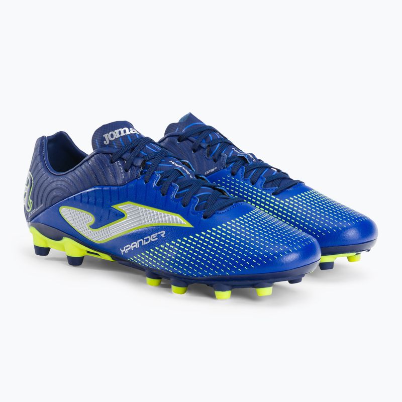 Joma мъжки футболни обувки Xpander FG royal/green fluor 4