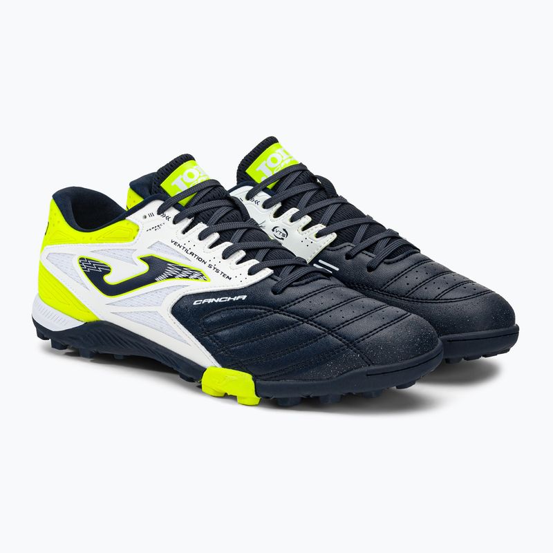 Мъжки футболни обувки Joma Cancha TF navy/white 4