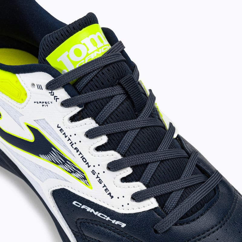 Мъжки футболни обувки Joma Cancha TF navy/white 8