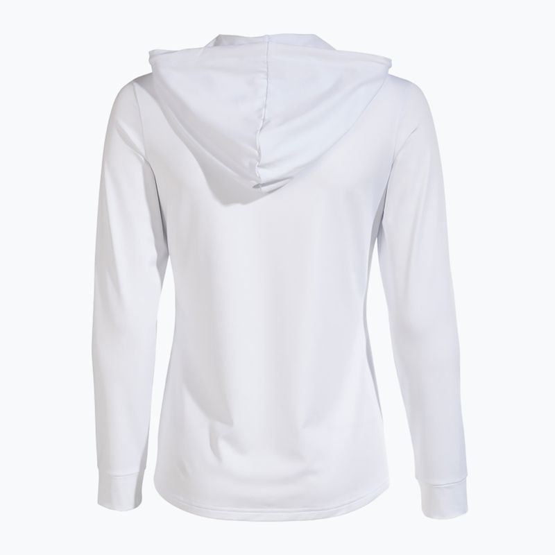 Дамски тениссуитшърт Joma Sculpture II Zip-Up Hoodie white 9