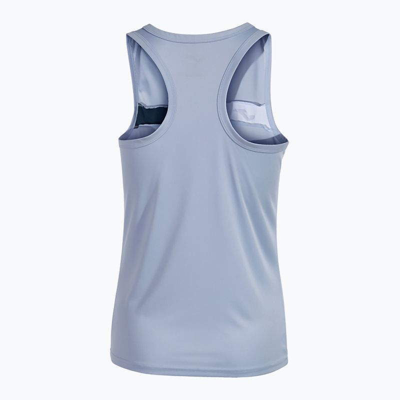 Дамски потник за тенис Joma Court Sleeveless sky blue/navy 2