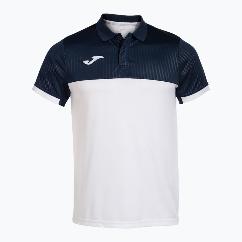 Мъжка поло тениска Joma Montreal white/navy