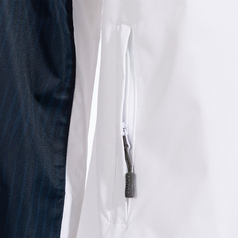 Дамско яке за тенис Joma Montreal Raincoat white/navy 4