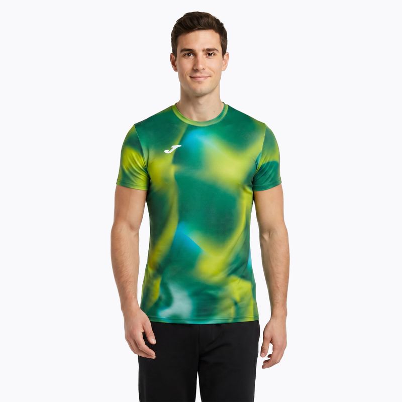Мъжка тениска за бягане Joma R-Trail Nature green 3