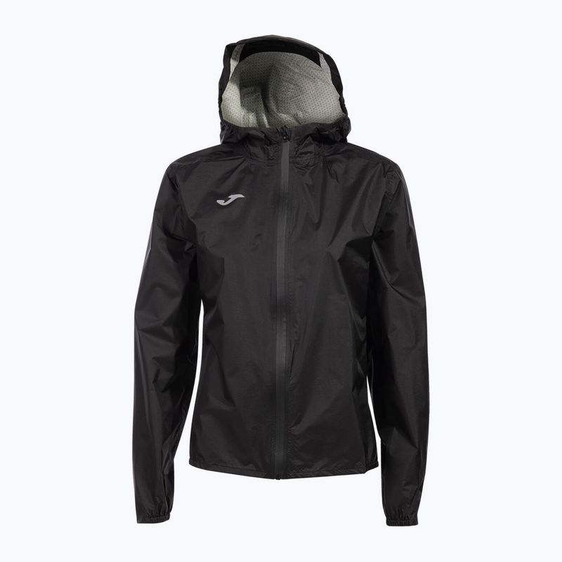 Дамско яке за бягане Joma R-City Iconic Raincoat black