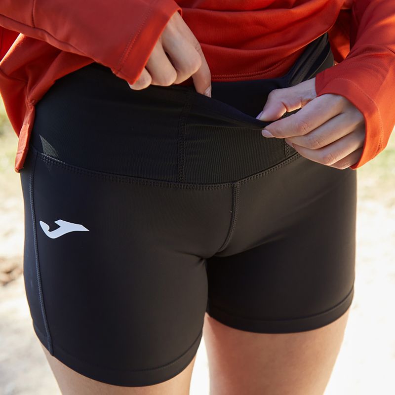 Дамски шорти за бягане Joma R-Trail Nature черни 9