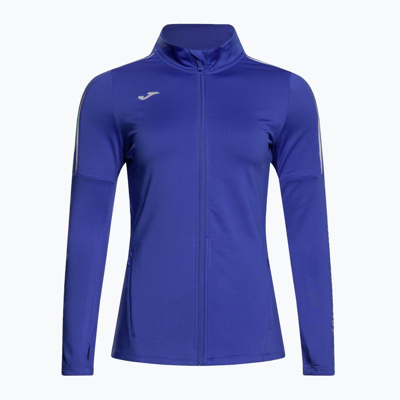 Дамски потник за бягане Joma R-City Full Zip blue 901829.726