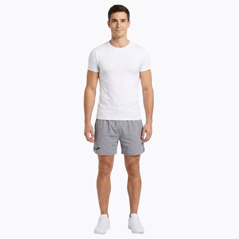 Мъжки къси панталони за бягане Joma R-City сиви 103170.276 2