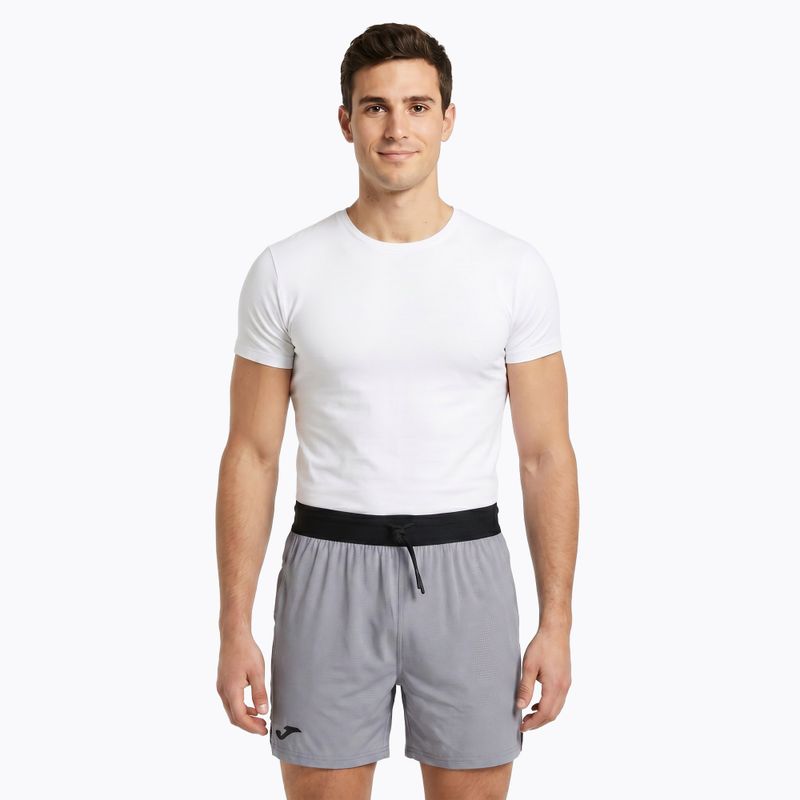 Мъжки къси панталони за бягане Joma R-City сиви 103170.276 4