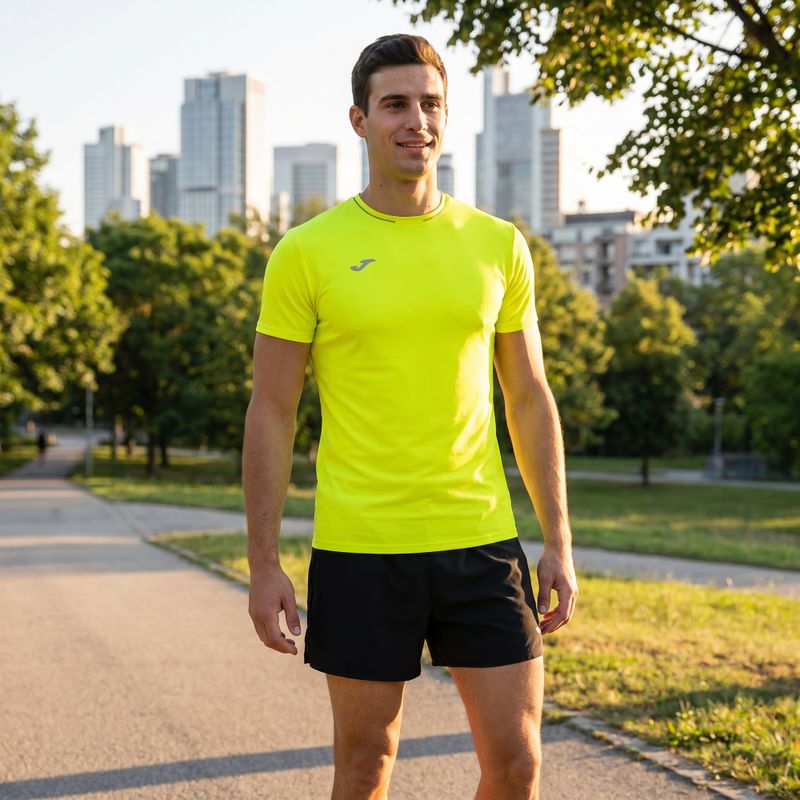 Мъжка тениска за бягане Joma R-City yellow 103171.060 5