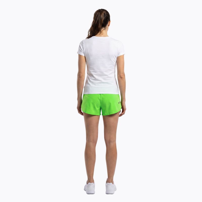 Къси панталони за бягане Joma Olimpia fluor green 2