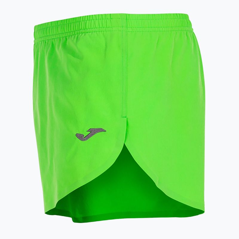 Къси панталони за бягане Joma Olimpia fluor green 4