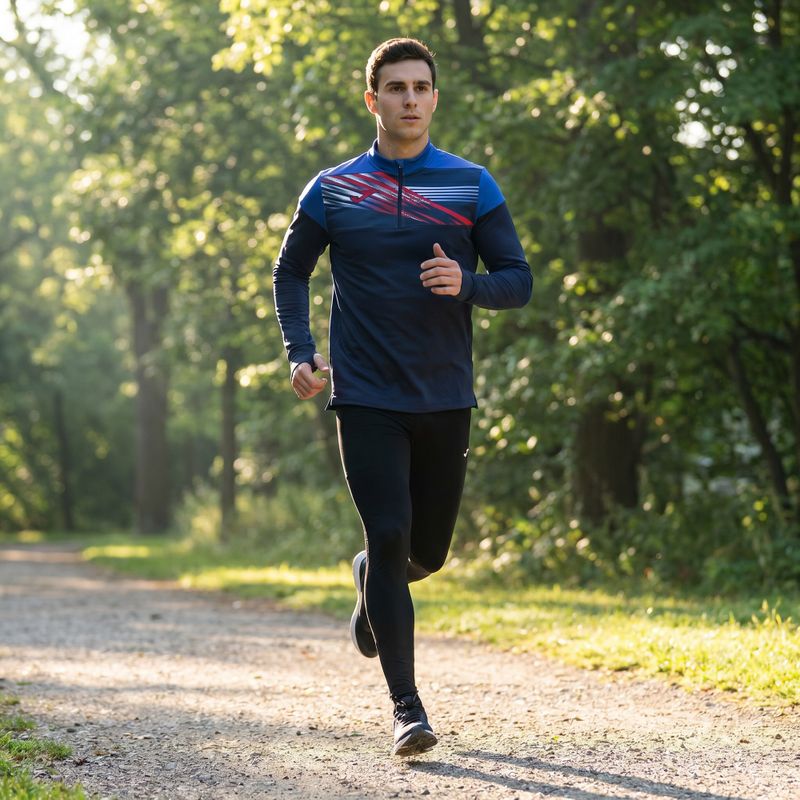 Мъжки потник за бягане Joma Elite X в тъмносиньо 901810.337 11