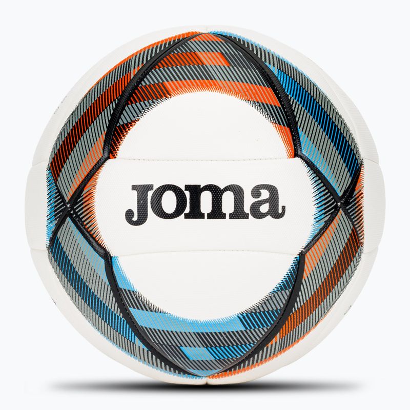 Футболна топка Joma Dynamic III бяла/черна/синя/оранжева размер 5