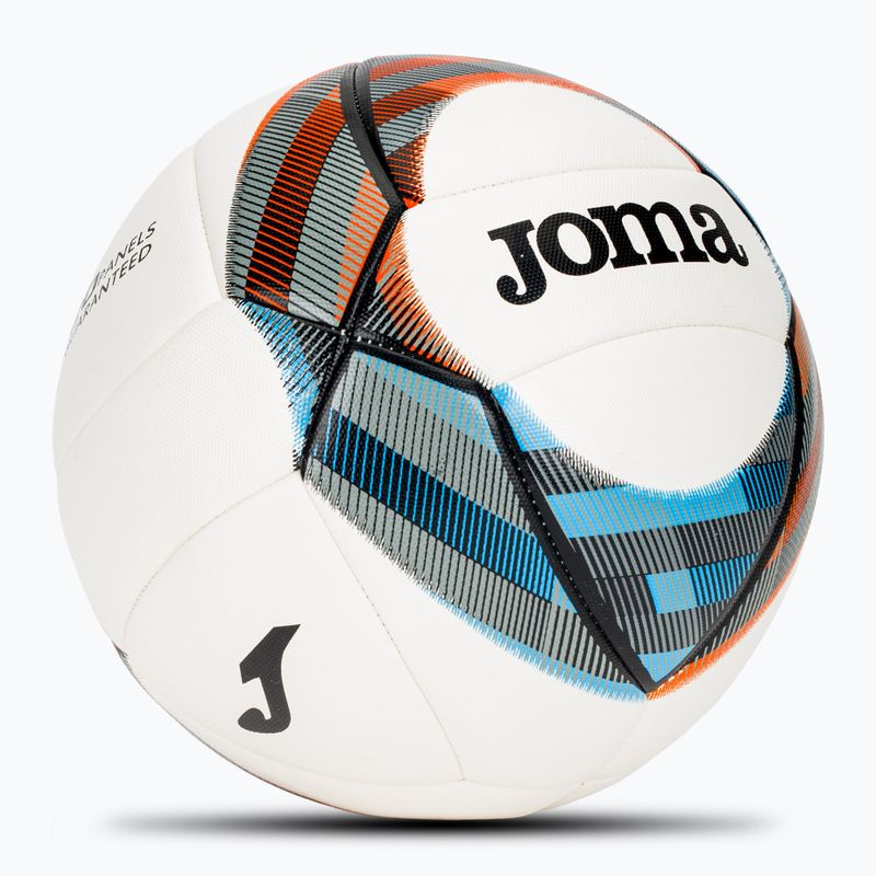 Футболна топка Joma Dynamic III бяла/черна/синя/оранжева размер 5 2