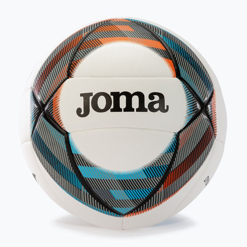 Футболна топка Joma Dynamic III бяла/черна/синя/оранжева размер 5