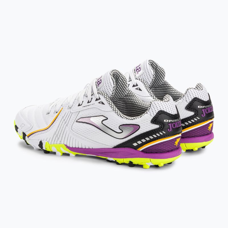 Мъжки футболни обувки Joma Dribling TF white/black 4