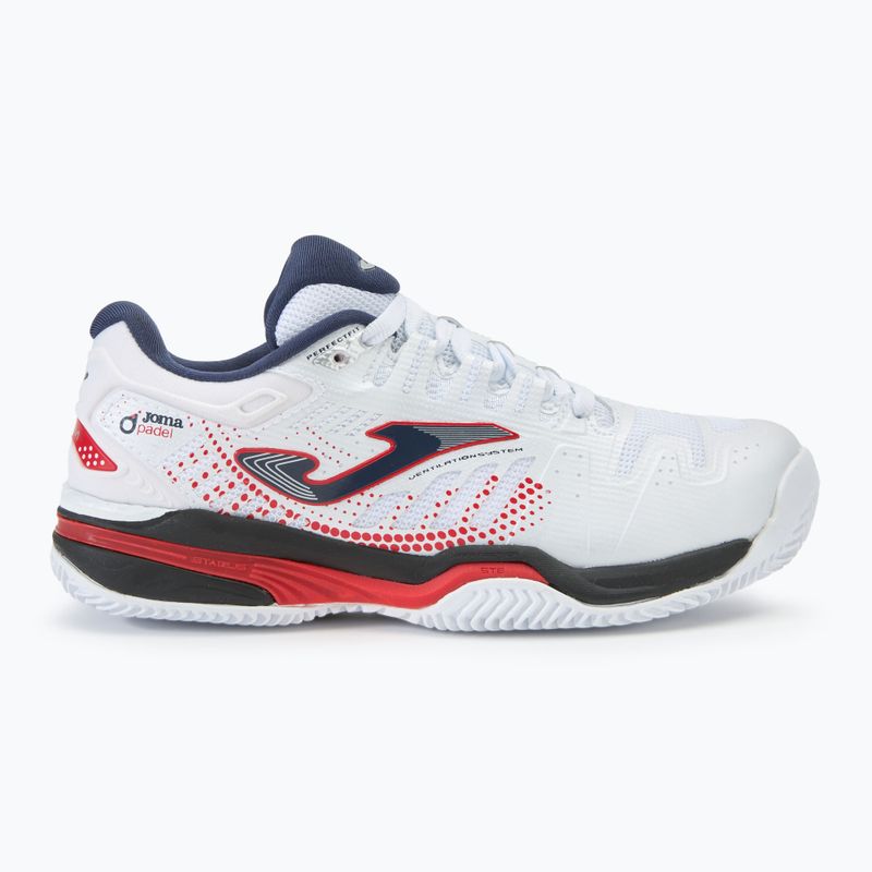 Детски обувки за тенис Joma Slam JR C white/navy blue 2