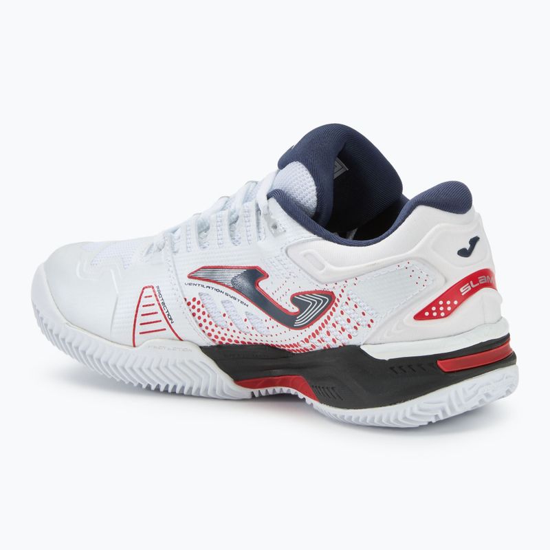 Детски обувки за тенис Joma Slam JR C white/navy blue 3