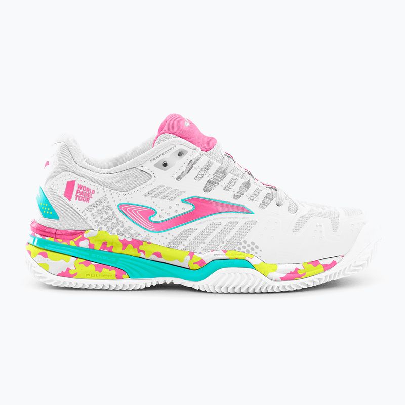 Детски обувки за тенис Joma Slam JR C white/pink 8