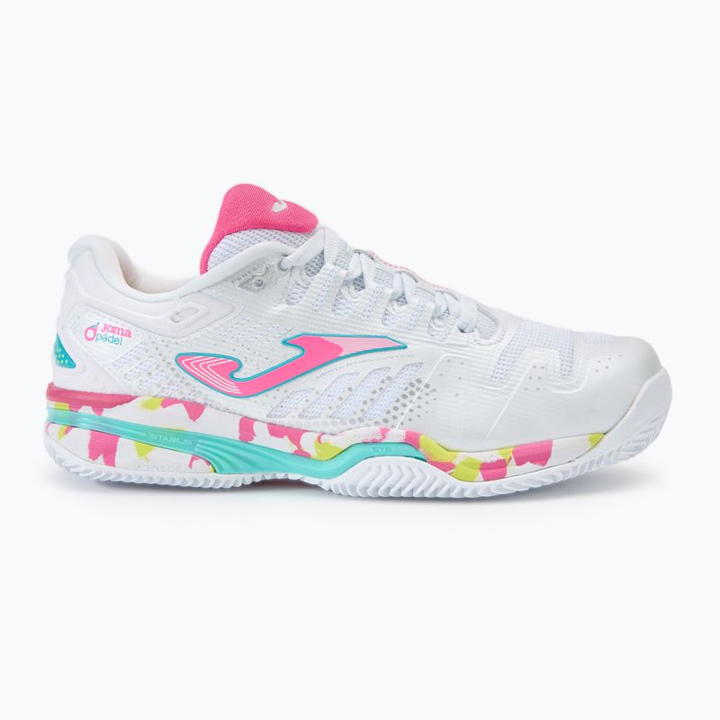 Детски обувки за тенис Joma Slam JR C white/pink 2