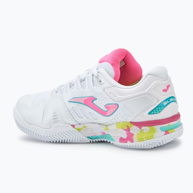 Детски обувки за тенис Joma Slam JR C white/pink 3