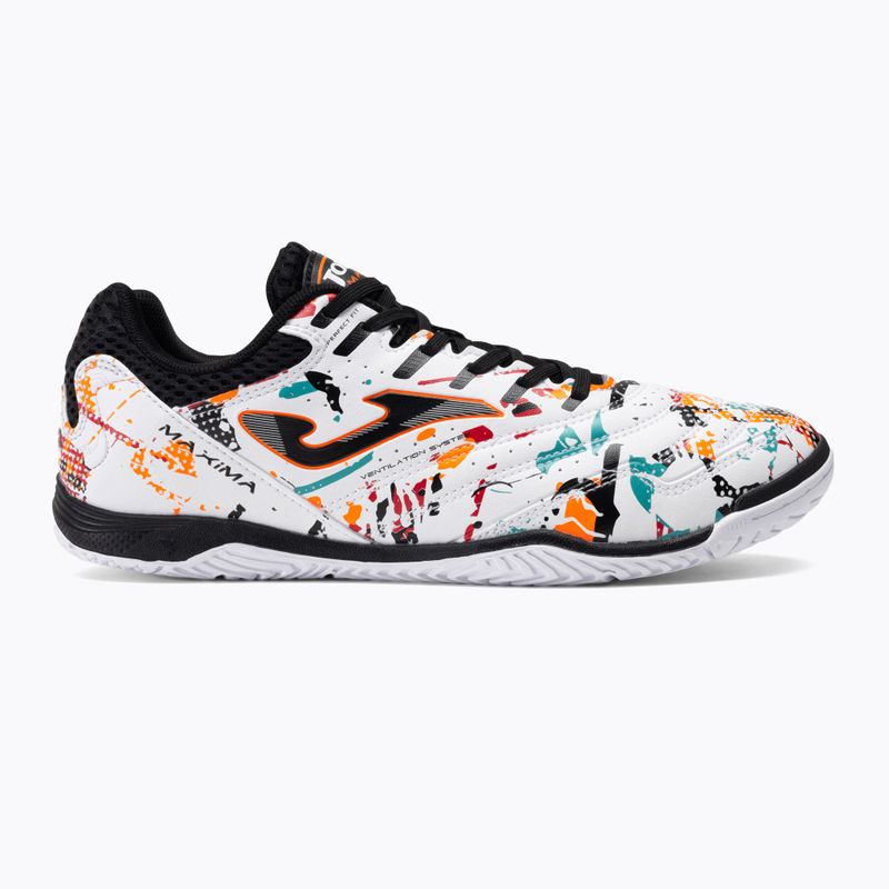 Мъжки футболни обувки Joma Maxima IN white/orange/red 2