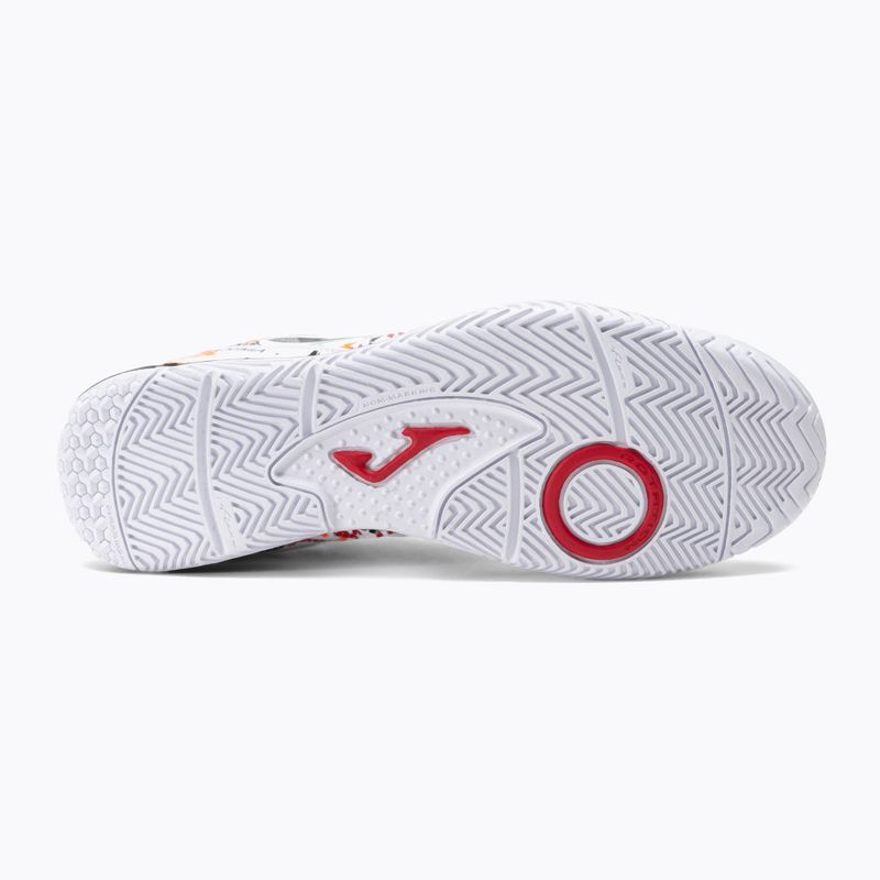 Мъжки футболни обувки Joma Maxima IN white/orange/red 6