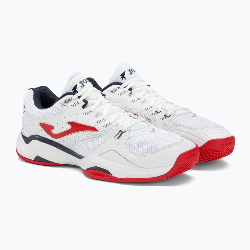 Мъжки обувки за тенис Joma Master 1000 white/red 5
