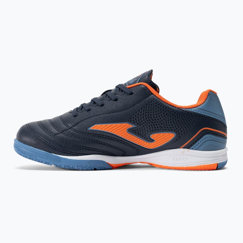 Детски футболни обувки Joma Toledo Jr IN navy/orange 10