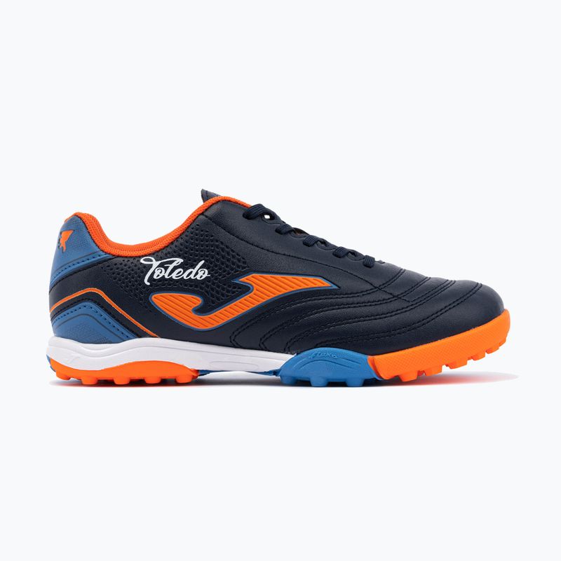 Детски футболни обувки Joma Toledo Jr TF navy/orange 11