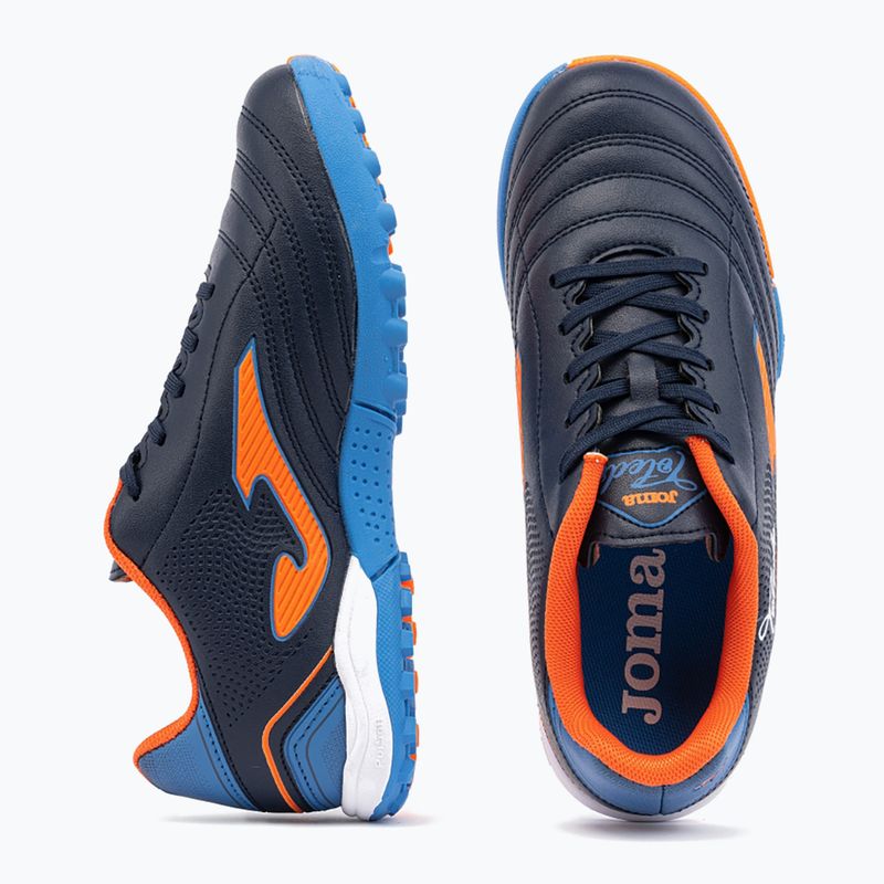 Детски футболни обувки Joma Toledo Jr TF navy/orange 14