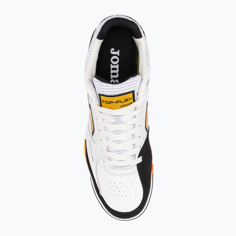 Мъжки футболни обувки Joma Top Flex IN white/black 6