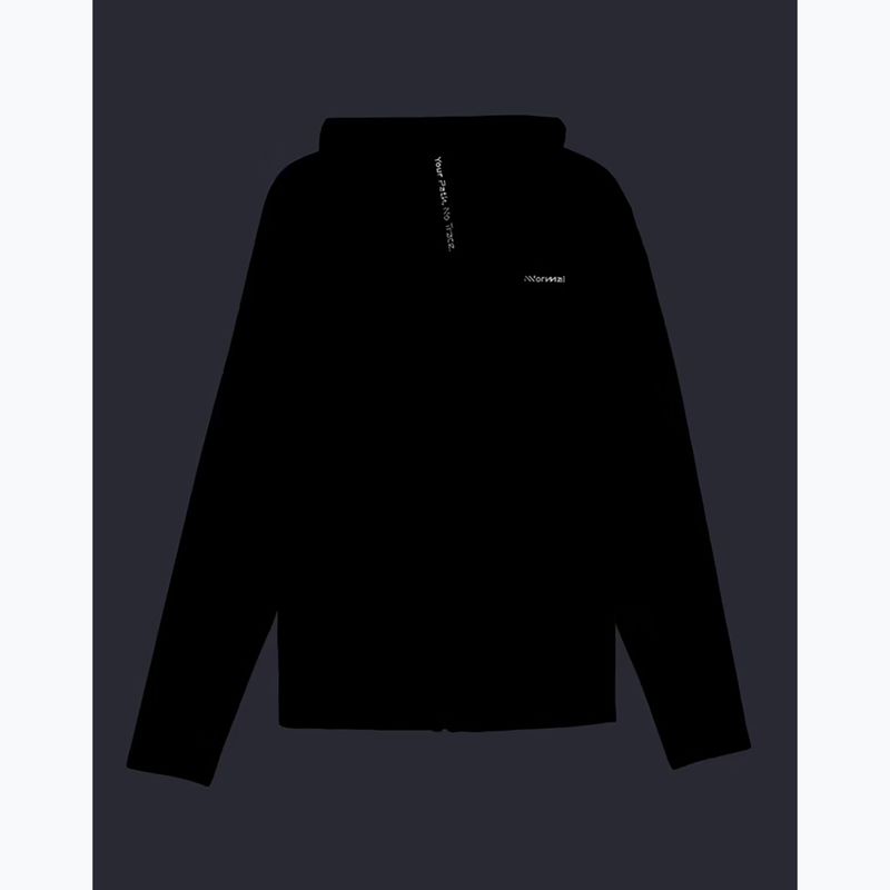 Мъжко яке за бягане NNormal Active Warm svart/black 6
