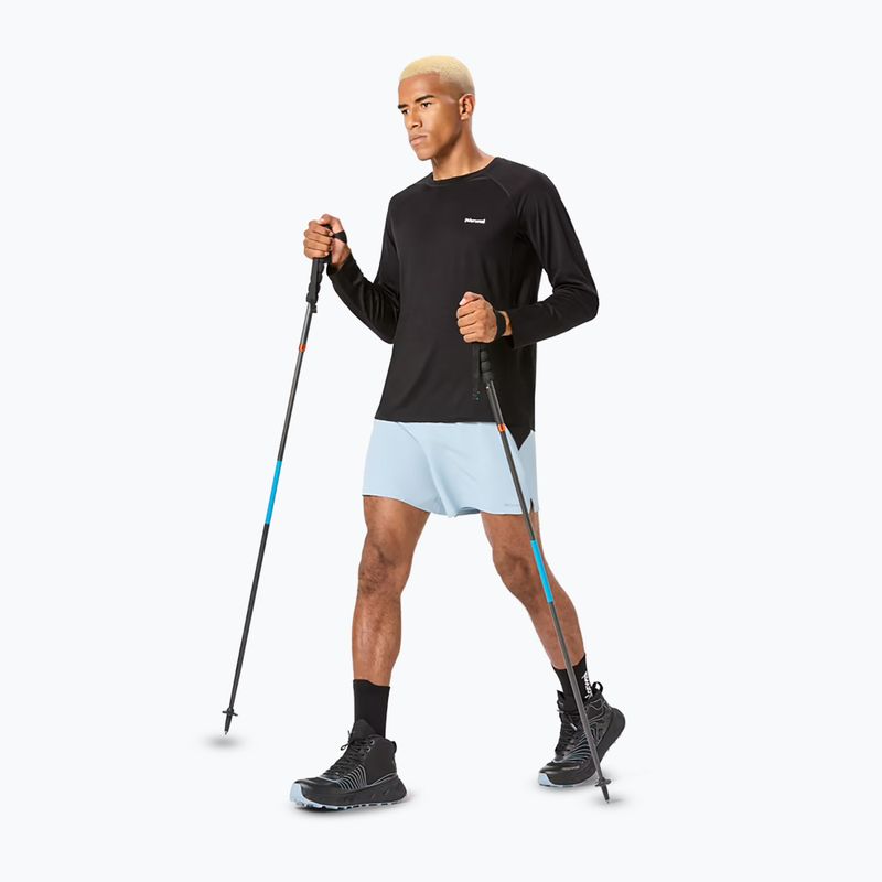 NNormal Merino за бягане с дълъг ръкав черно 2