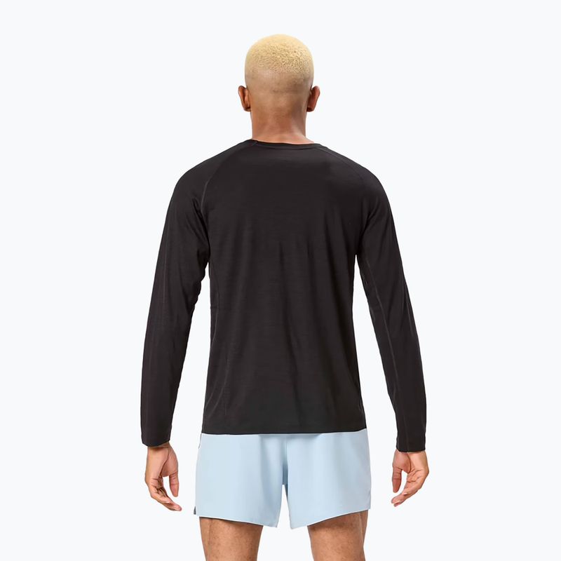 NNormal Merino за бягане с дълъг ръкав черно 3