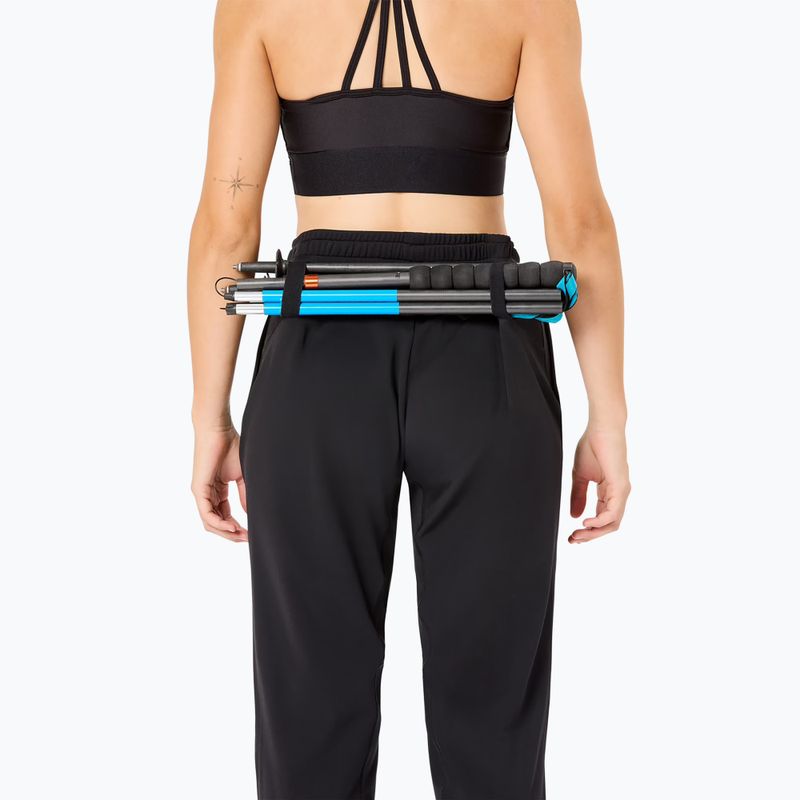 Дамски панталони за бягане NNormal Active Warm svart/black 4